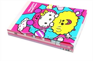 MINI MEMO PAD HELLO KITTY AND OKADA MOMO