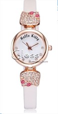 RELOJ HELLO KITTY FACE BLANCO