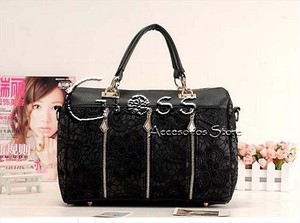 CARTERA -BOLSO CON ENCAJE